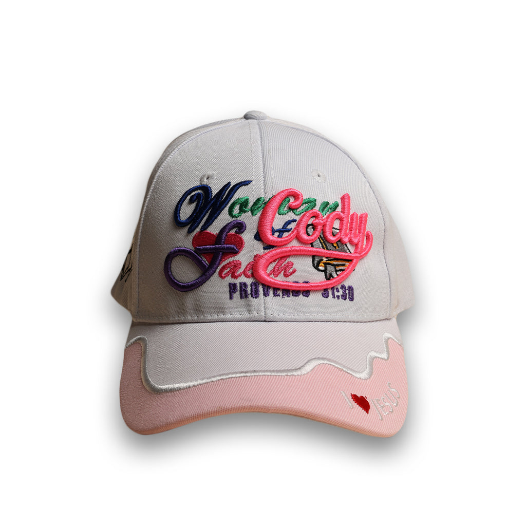WOMAN OF FAITH CODY Hat (white)